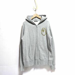 希少【a bathing ape】bape ロープロゴ/ジップ スウェット/ア ベイシングエイプ