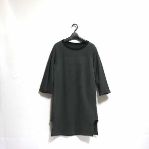 希少【COMME des GARCONS コムデギャルソン】HALLOW 七分袖 スウェット カットソー/ワンピース