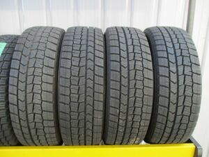 ★☆185/65R15 88Q ダンロップ WINTER MAXX WM02 スタッドレス 2019年製 4本 送料込 T36450208☆★インボイス領収書発行可能