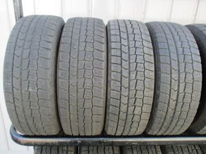 ★☆185/60R15 84Q ダンロップ WINTER MAXX WM02 スタッドレス 2021年製 4本 送料込 T36520208☆★インボイス領収書発行可能