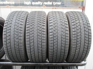 ★☆225/65R17 102Q ブリヂストン BLIZZAK DM-V3 スタッドレス 2020年製 4本 送料込 T36920221☆★インボイス領収書発行可能