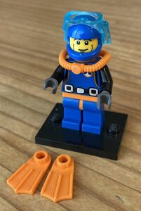 ☆ LEGO 8683-15 minifig series 1 Deep Sea Diver　レゴ　ミニフィグ　シリーズ１　ダイバー