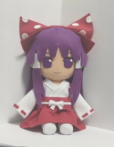 東方Project ハンドメイド ぬいぐるみ 旧作霊夢 靈夢 怪綺談Ver