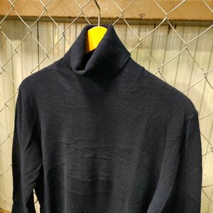 BURBERRY LONDON Burberry London ta-toru neck knitted sweater size M cashmere 100% navy series digjunkmarket