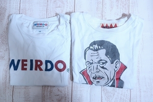 6-3776A/WEIRDO キッズ 半袖Tシャツ ウィアード 2点セット 送料200円 