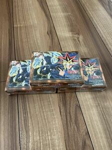 遊戯王 決闘者伝説 EX 復刻版×3個&結束と絆の魔導師／誇りと魂の龍 デュエルセット×1個&STRUCTURE DECK 精霊術の使い手×3個