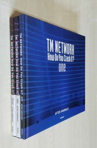 【中古】 TM NETWORK　How Do You Crash It?　AFTER PAMPHLET 3冊セット（one・two・three）／アフター・パンフレット／TMネットワーク