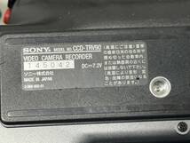 【SONY ソニー ビデオカメラレコーダー 8mm ハンディカム CCD-TRV90 本体 アダプタ 他付属品】_画像6