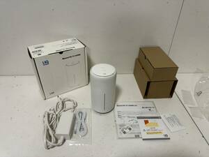 【Speed Wi-Fi HOME L02 white UQ版 白 本体 無線LAN Wi-Fiルーター アダプタ】