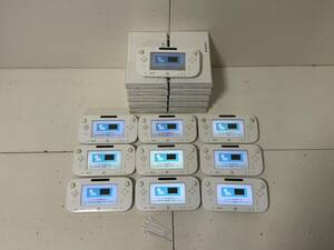 【任天堂 Wiiu 20台/10セット】本体 WUP-001・101×10/ゲームパッド WUP-010×10/タッチペン×10【簡易チェック/初期化済み】バッテリー