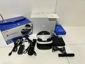 【SONY PS4 PSVR CUH-ZVR1 CUHJ-16001 本体 カメラ プロセッサーユニット ACアダプタ ケーブル】【簡易チェック/通電起動確認済み】