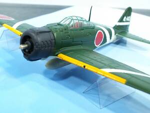 日本陸海軍機大百科 #100 零式艦上戦闘機 二一型 縮尺1:87 鹿児島基地 虎部隊 送料410円 同梱歓迎 追跡可 匿名配送