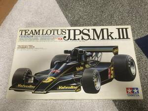 【ジャンク品】タミヤ　1/12スケール チームロータスJ.P.S MkⅢ ロータス78 一部組み立て　当時物　部品取り用等