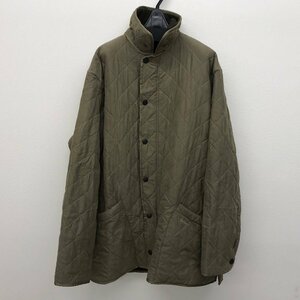 『USED』 Barbour バブアー　キルティングジャケット コート MQU0022OL71 カーキ系　XLサイズ