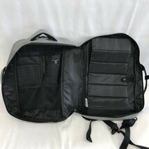 『USED』 ikka イッカ SQVALO WORKS シャンブレー 3WAY バッグ リュック・デイパック グレー_画像4