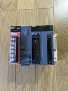 Mitsubishi 三菱電機 PLC シーケンサ Q61SP Q02HCPU QX42-S1 QY41P Q33SP 5点セット。