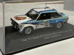 CMR 1/43 Fiat 131 Abarth #10 Winner Rallye Monte-Carlo 1980 フィアット131 ラリー　モンテカルロ　優勝車　