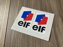送料無料 ELF エルフ カッティング ステッカー デカール セット_画像2