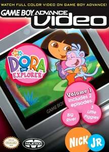 ★送料無料★北米版 Dora the Explorer Volume 1 ゲームボーイアドバンス GBA