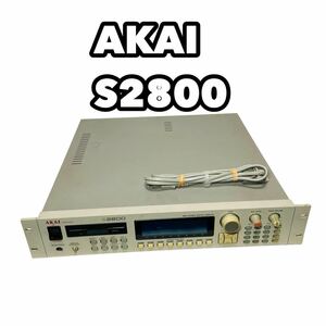 AKAI S2800 サンプラー　アカイ MIDI 音響機材
