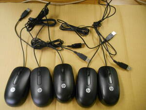 hｐ 　USB光学式マウス　MOFYUO 　5個セット （2）　