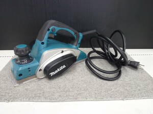 『中古品』Makita/マキタ 82mm電気カンナ/電気かんな KP0800A 2019年製 電動工具