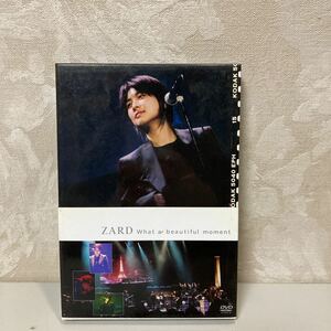 動作未確認　ZARD ザード What a beautiful moment DVD 坂井泉水