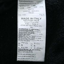 [PT13094] パオラフラーニ ワンピース ひざ丈 ブラック系 40 PAOLA FRANI_画像7
