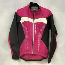 [D2322] パールイズミ ウィンドブレークジャケット W7500 ピンク系 L PEARL iZUMi_画像1