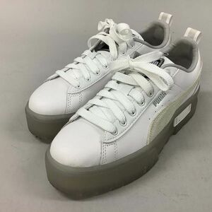 [D2353] プーマ スニーカー ホワイト系 24 PUMA