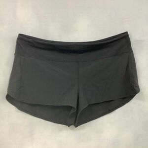 [D2395] ルルレモン ショートパンツ ショーツ インナー付き ブラック系 20 lululemon / 小型便OK