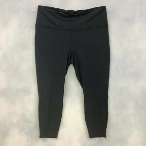 [D2399] ルルレモン レギンス 裏起毛 ブラック系 20 lululemon