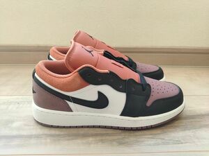 25cm 新品 NIKE AIR JORDAN 1 LOW GS SKY j ORANGE ナイキ エアジョーダン 1 ロー