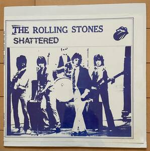 レア！ コレクター盤「The Rolling Stones Shattered」Live in Cleveland, Ohio, on July 1, 1978 キースリチャーズ ミックジャガー