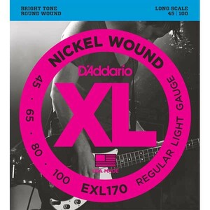 D'addario EXL170 Long ベース弦〈ダダリオ〉