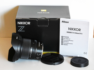 Nikon-Zレンズ　フルサイズ 超広角ズーム NIKKOR Z 14-30mm f/4 S / ニコンZマウント 