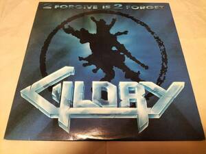 GLORY☆『2 FORGIVE IS 2 FORGET』☆ALPHA RECORDS☆ONELP−37☆