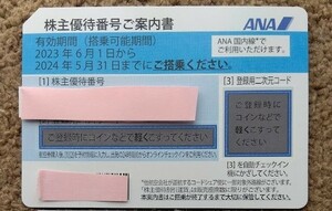 ANA 株主優待券 １枚【送料無料】 