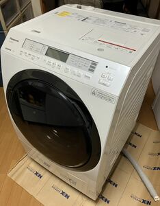 【美品】【大阪発】Panasonic NA-VX800BL ドラム式 洗濯乾燥機 洗濯11 乾燥6kg 左開き 2020年製