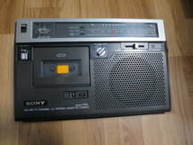 中古　ソニー製　FM/AM/テレビ(ワイドFM 可能)カセットコーダー　STUDIO　1785　動作確認　カセットNG_画像1