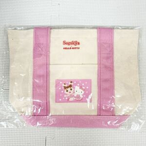 A026 スガキヤ × ハローキティ トートバッグ 希少 非売品 【未使用】