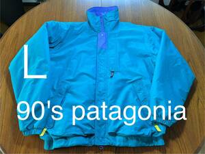  ценный модель!90's VINTAGE patagonia Patagonia Vintage лыжи жакет Buggy z жакет 