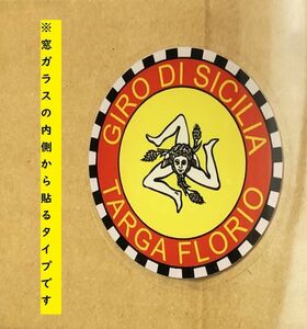 アルファロメオ taega florio window sticker 3/75 ステッカー AC317 (-alf3m0f3