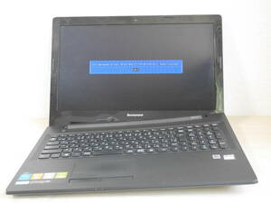 【ジャンク扱い】 Lenovo G50-45 中古品 AMD E1-6010/4G/250G/DVDSマルチ/カメラ/最新OS Windows10