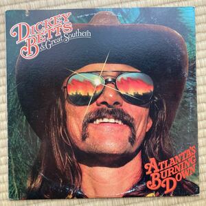 LP dickey betts & great southern／atlanta's burnning down オールマンブラザーズバンド　The Allman Brothers Band 和ンダーグラウンド