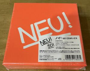 未開封[国内盤CD] ノイ! /50! CDボックス [5枚組] [初回出荷限定盤 (完全限定生産盤/ファーストアルバムリリース50周年記念)] NEU!