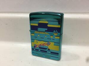 Zippo　ジッポー　水着　女性　ビキニ　02年製　未使用　メタリック グリーン　　　T72　　　　KJ1