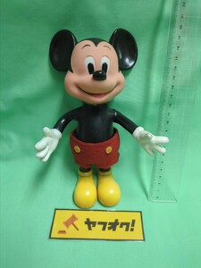 ビンテージ　ディズニー　ミッキーマウス　ミッキー　ソフビ　フィギュア　レトロ