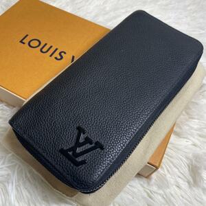 1円 【現行】ルイヴィトン 長財布 ラウンド LV アエログラム ジッピーウォレット M81743