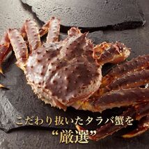 うまい!!でかい!!本タラバガニ脚800g 身入りパンパン!! 大ボリューム!! パーティ お歳暮 ギフト ズワイガニ 毛蟹 たらば 蟹しゃぶ_画像4